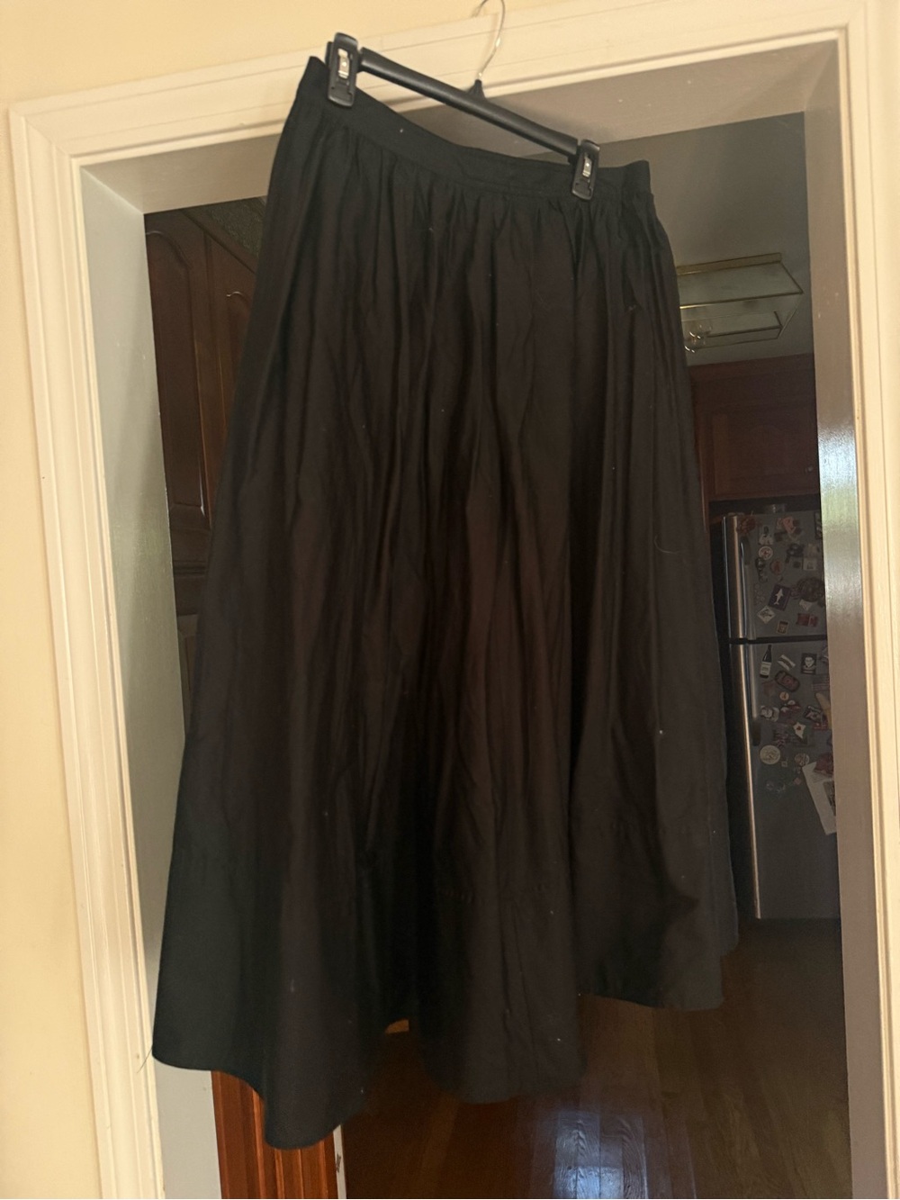 Banana Republic Black Full-Length Women's Skirt